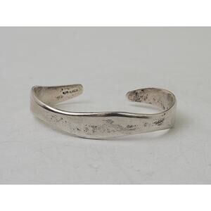 Vintage 925 Sterling Silver Cuff Bracelet | 26.09 grams